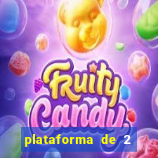 plataforma de 2 reais cassino